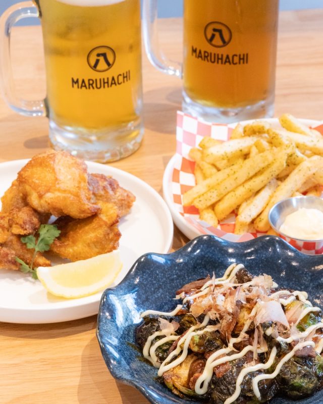 .
Crispy, savory, and perfectly shareable. ✨
The must-try side lineup at Maruhachi Coquitlam & Surrey!

Featured:
・Chicken Karaage
・Okonomiyaki-style Brussels Sprouts
・French Fries

Happy Hour available daily at Coquitlam & Surrey from 2pm to 5pm!

#maruhachi
#yvreat
#coquitlameats #surreyeats
#vancouverhappyhour